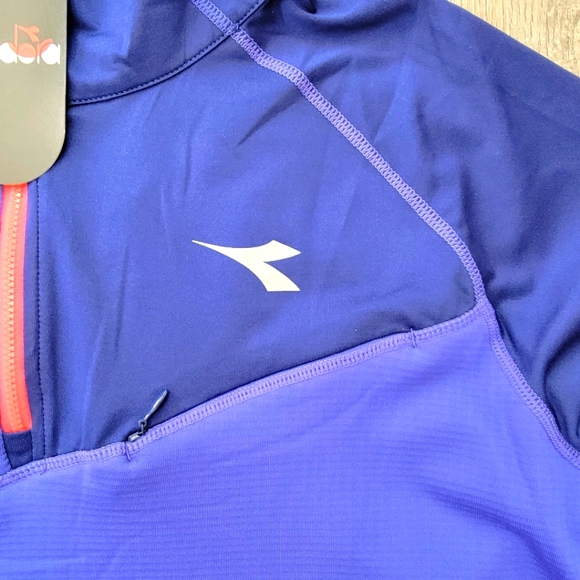 BRAND NEW Diadora Warm Up Winter Shirt Men's Size Large - Picture 4 of 10